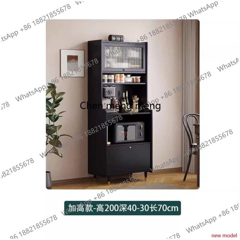 Home Bar And Cabinet - Kitchen Sideboard Wine Cabinet Small Apartment