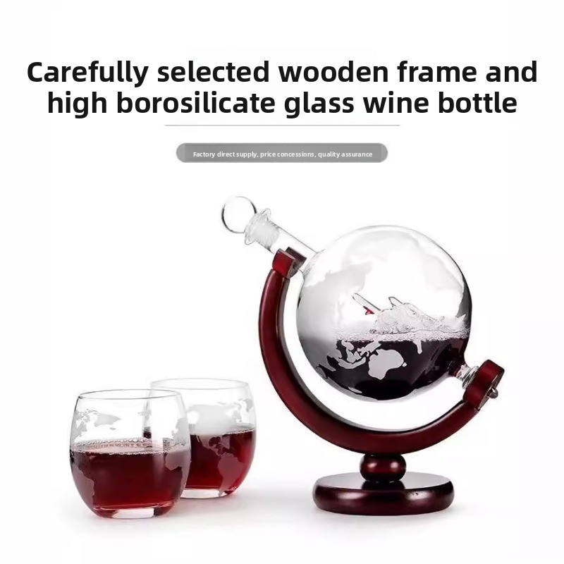 Creative Globe Decanter Set wi - Decanter Globe Set 评论和价格