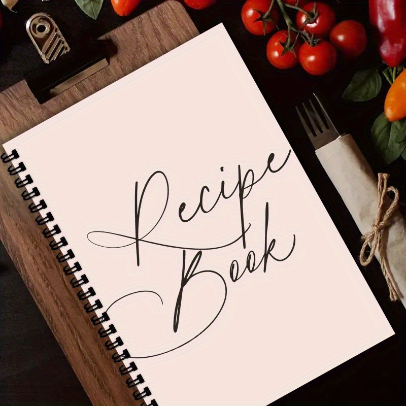 A5 Spiral Recipe Book, A Blank - Cocktail Recipe Book 评论和价格