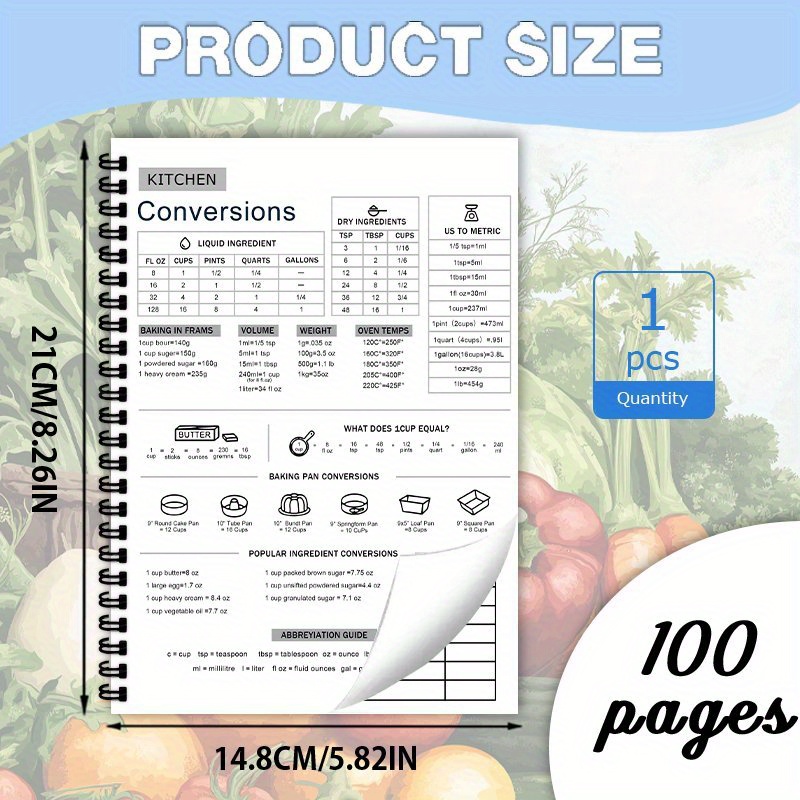 A5 Spiral Recipe Book, A Blank - Cocktail Recipe Book 评论和价格
