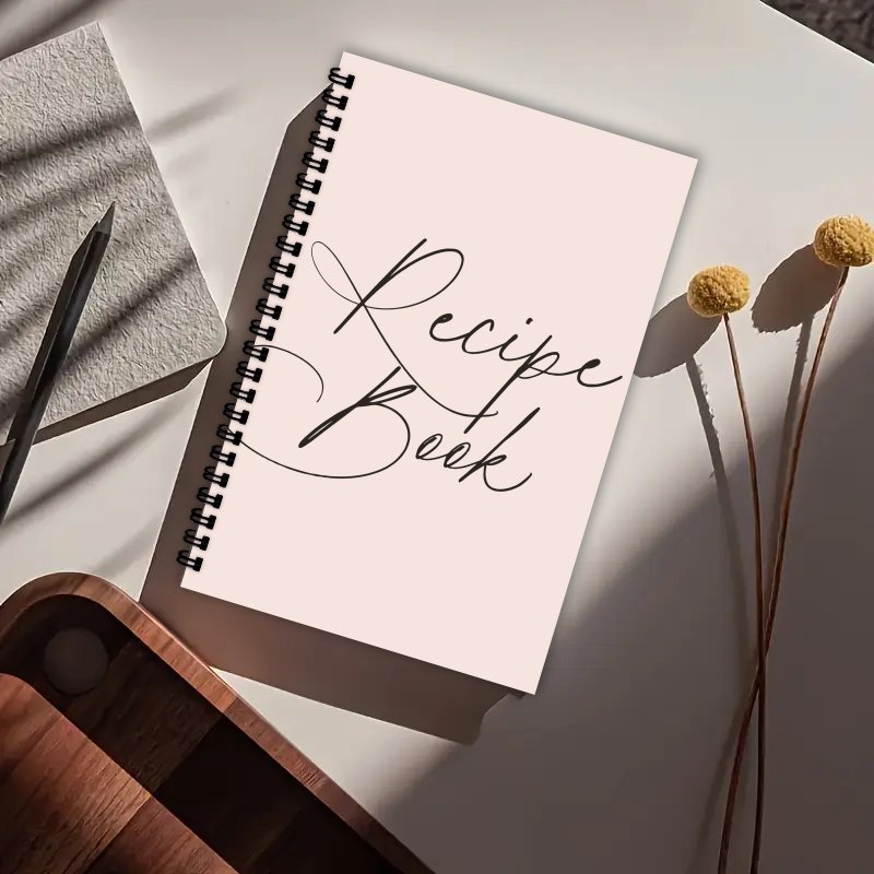 A5 Spiral Recipe Book, A Blank - Cocktail Recipe Book 评论和价格