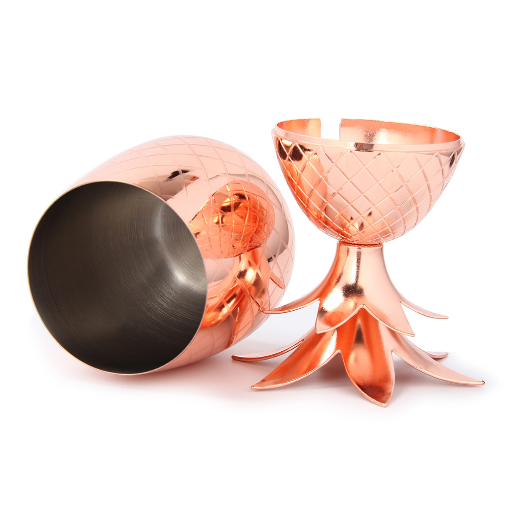 Pineapple Tumbler / Mug Moscow - Mule Copper Mug 评论和价格