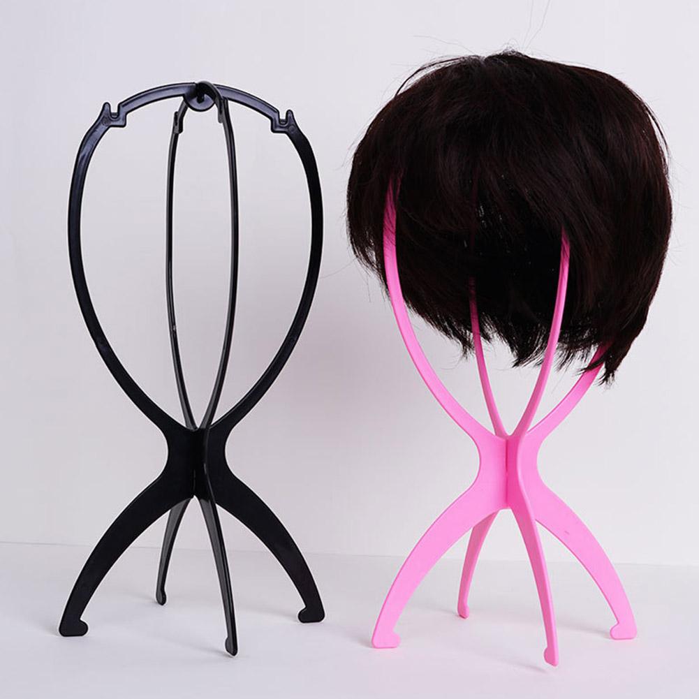 Folding Wig Stand Plastic Port - Home Barbershop 评论和价格