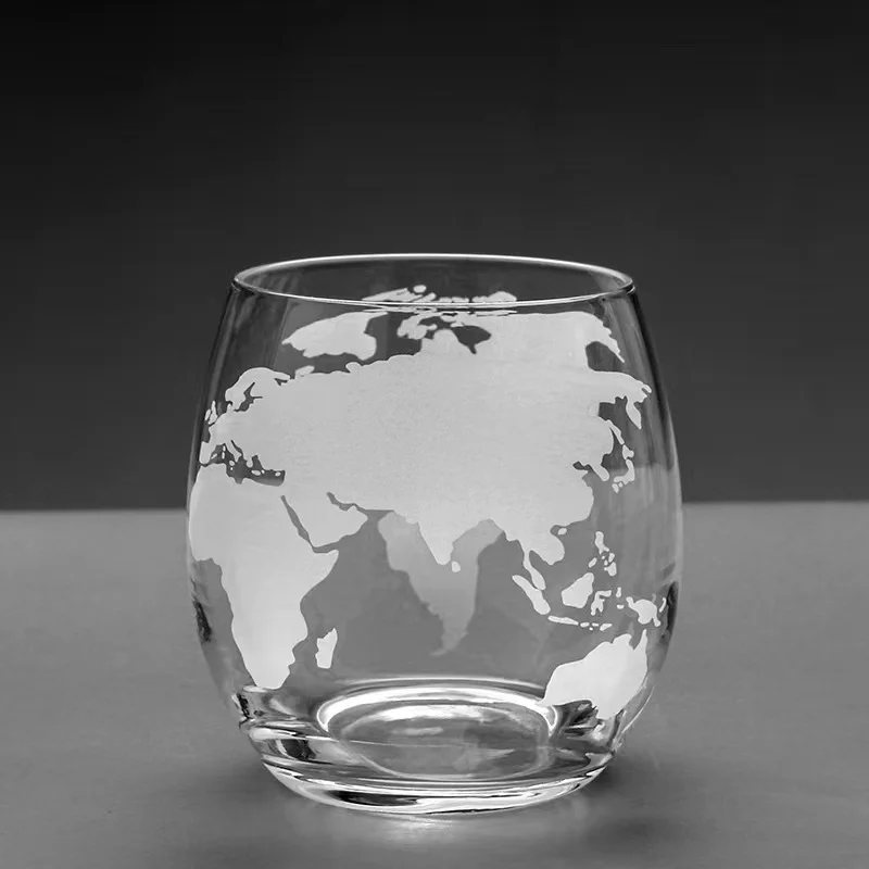 Whiskey Glass Set Crystal Glob - Decanter Globe Set 评论和价格