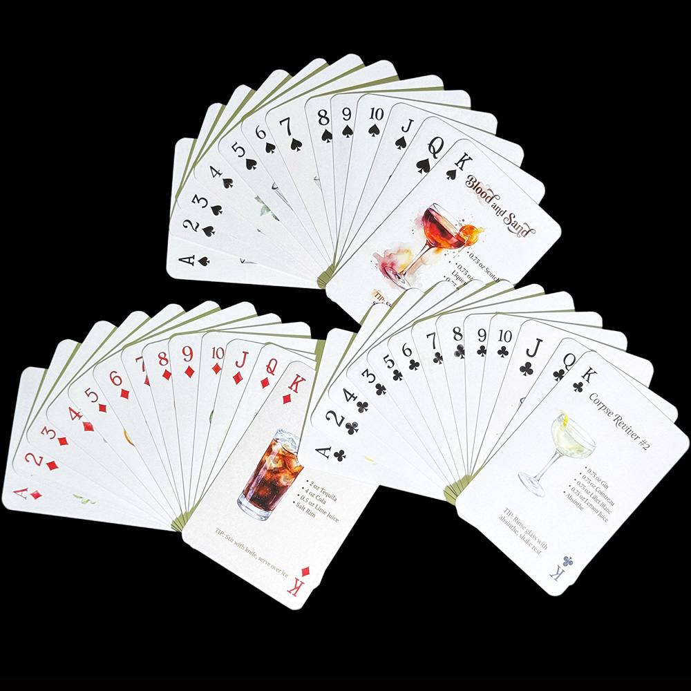 54-Card Deck of Original Cockt - Cocktail Recipe Book 评论和价格