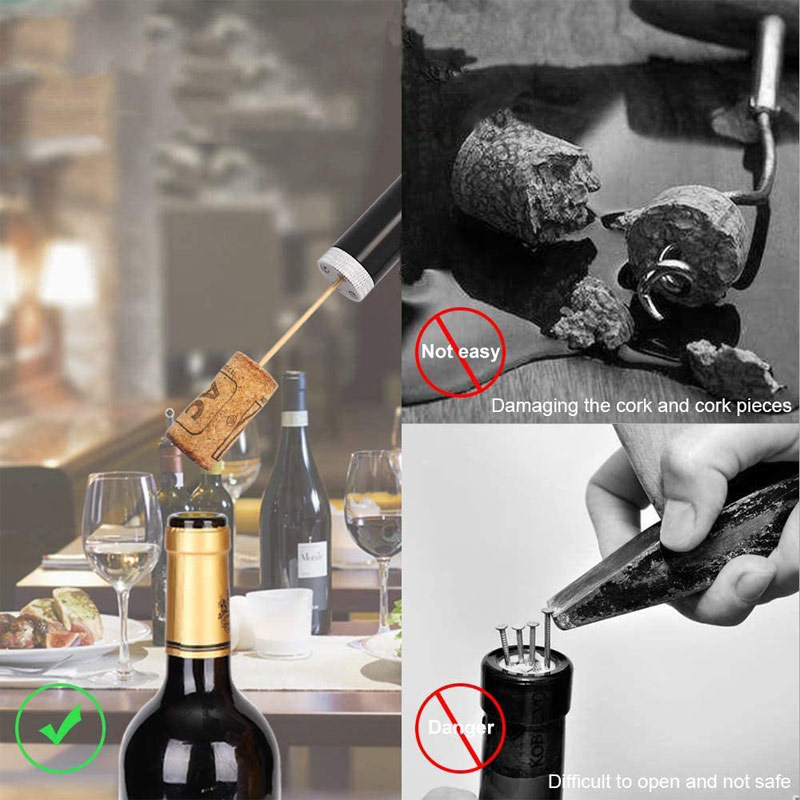 Portable Wine Bottle Opener, A - Wine Preservation Pump 评论和价格