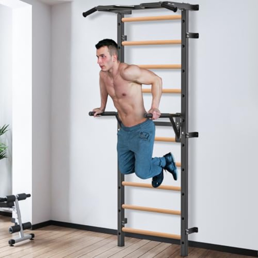 Wall Mounted Gymnastic Stall B - Home Bar And Gym 评论和价格