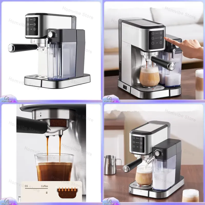 Stainless Steel Espresso 20 Ba - Home Bar And Coffee 评论和价格