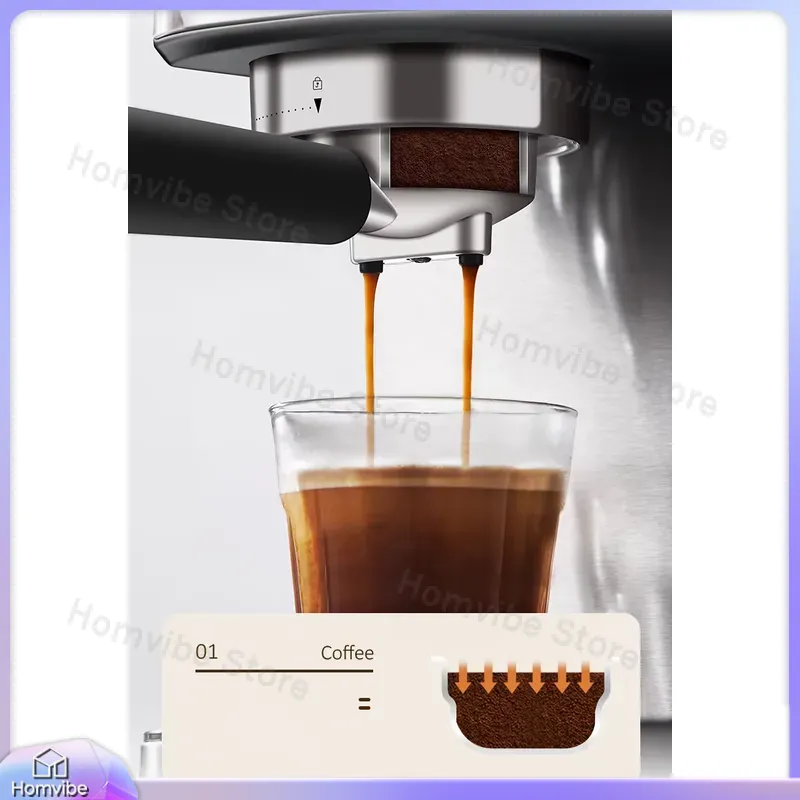 Stainless Steel Espresso 20 Ba - Home Bar And Coffee 评论和价格