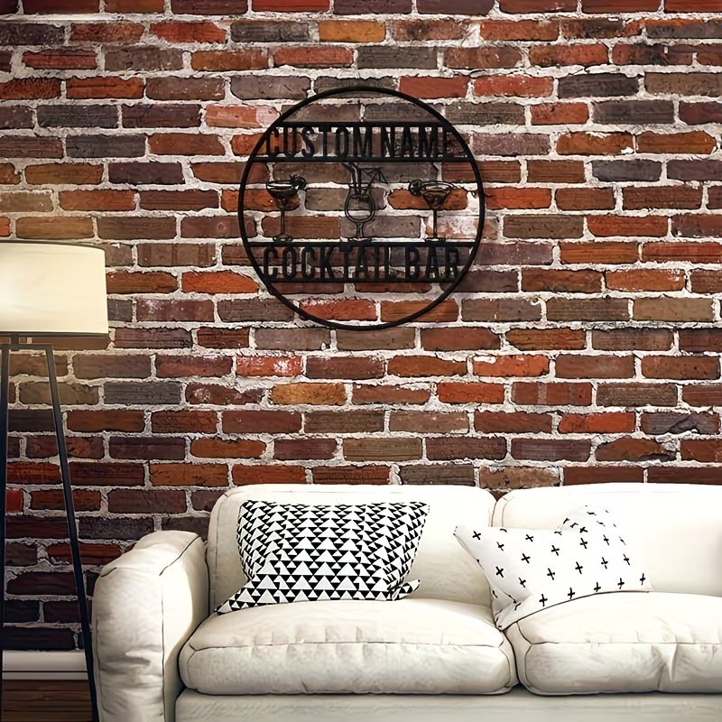 Custom Name Cocktail Bar Sign, - Home Bar Cafe 评论和价格