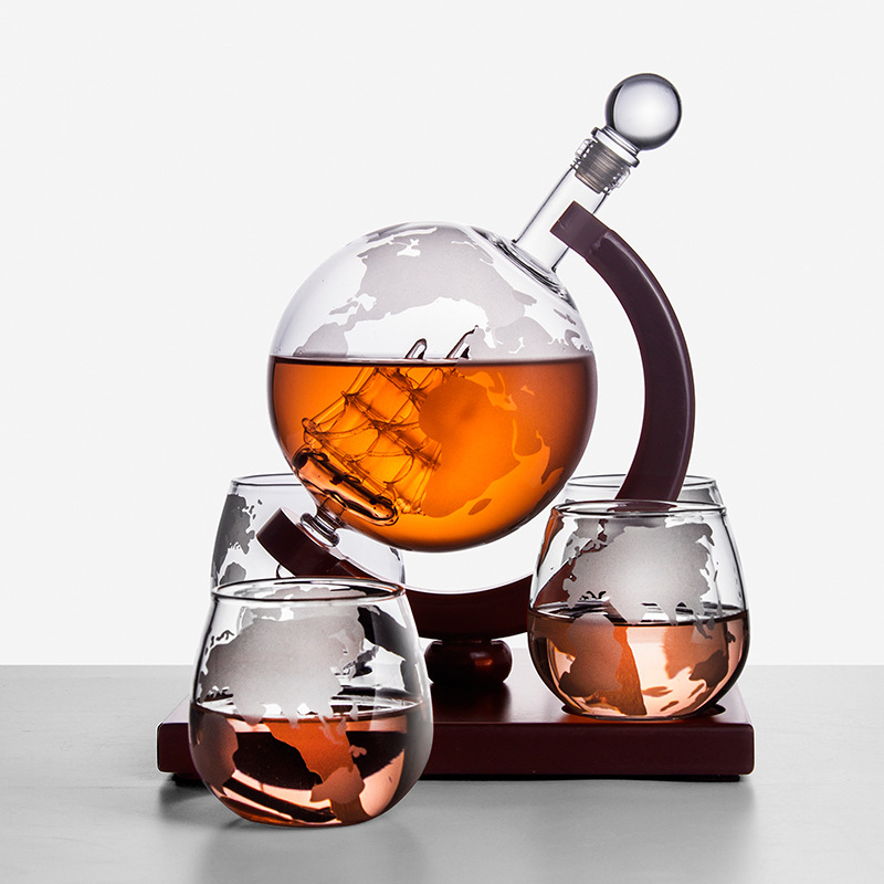 Globe Decanter Creative Glass  - Decanter Globe Set 评论和价格