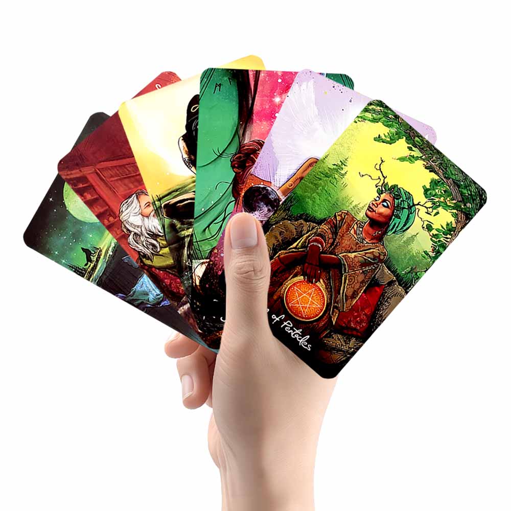 78pcs Light Prophet Tarot Card - Cocktail Recipe Book 评论和价格
