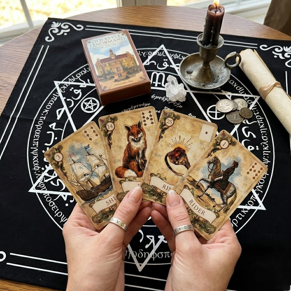 38-Card Retro-Style Lenormand  - Cocktail Recipe Book 评论和价格