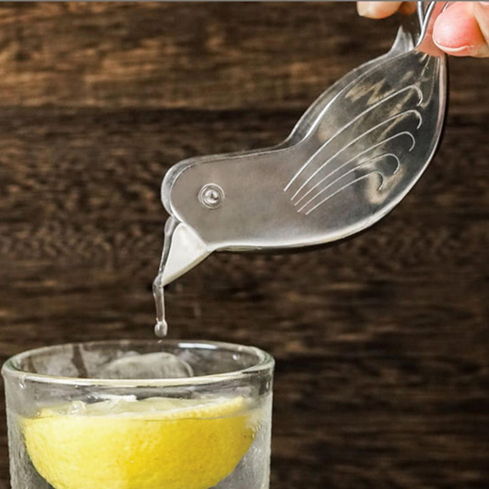 Silver Bird Shape Lemon Juicer - Citrus Juicer Bar 评论和价格