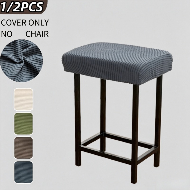 1/2pcs Bar Stool Cover Elastic - Home Bar Lounge 评论和价格