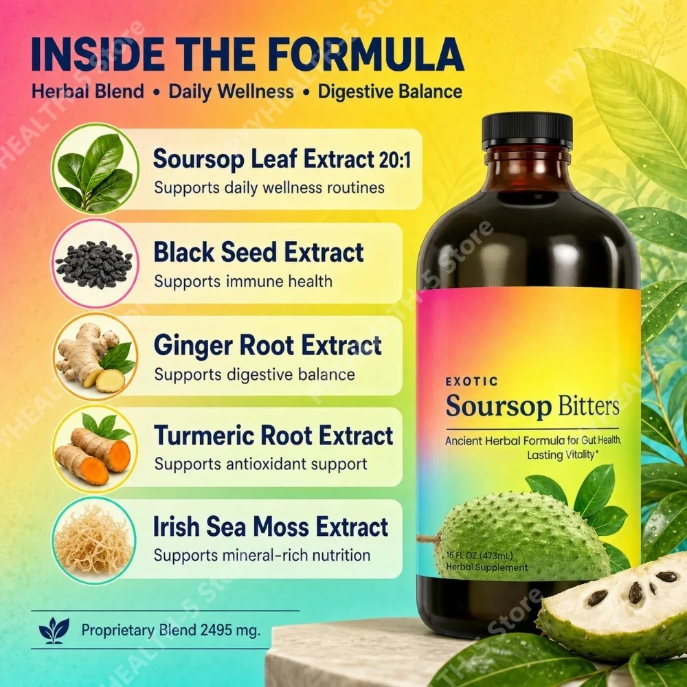 Herbal Soursop Bitters Liquid  - Bitters Bottle Set 评论和价格