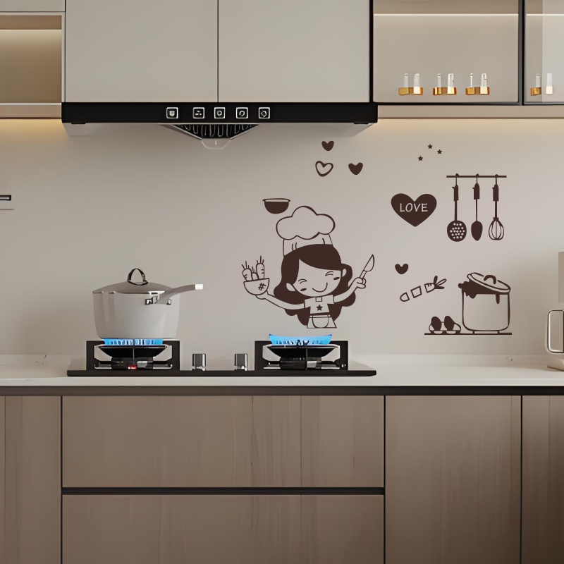Happy Girl Chef Loves Cooking  - Home Bar And Fridge 评论和价格