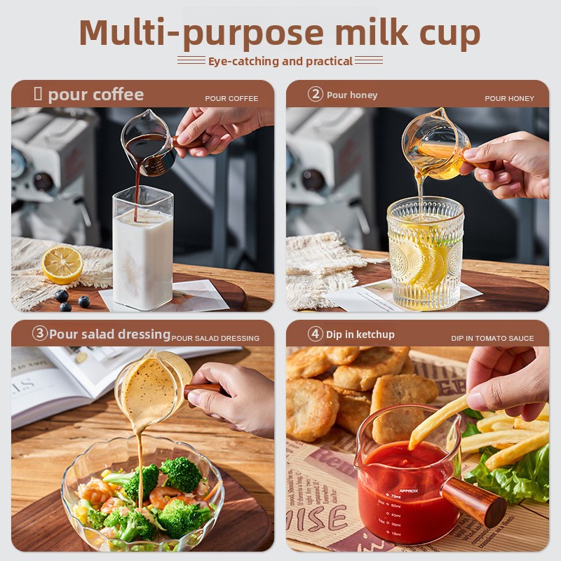 Heat Resistant Glass Measuring - Home Bar And Coffee 评论和价格