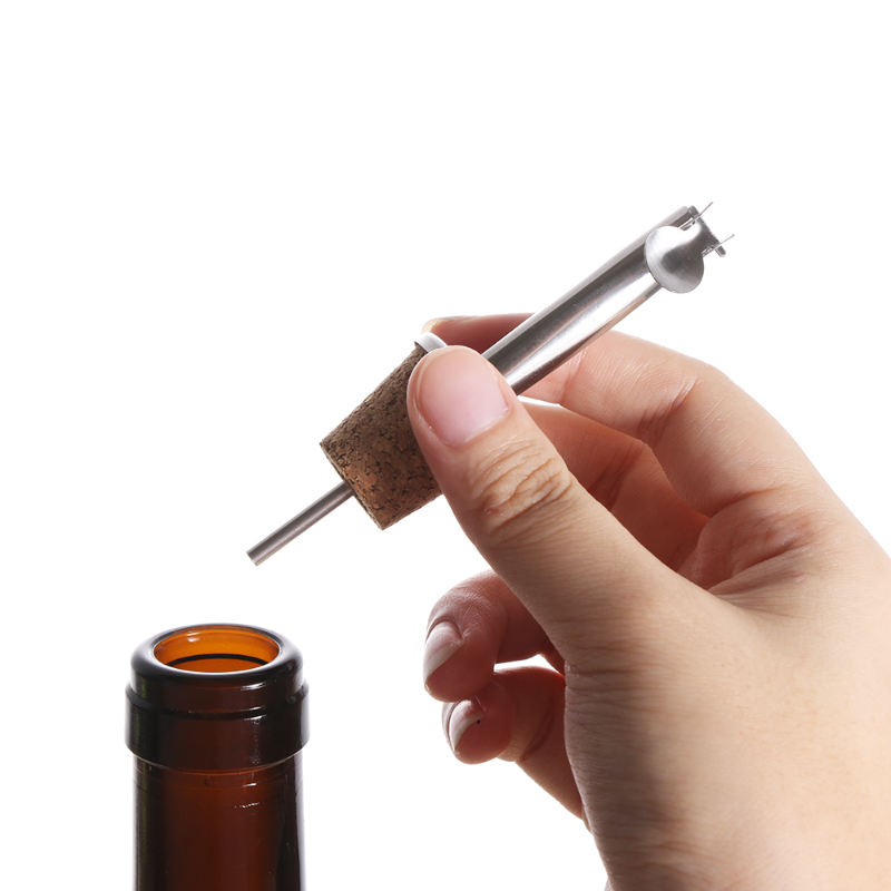 Stainless Steel Bottle Stopper - Wine Preservation Pump 评论和价格