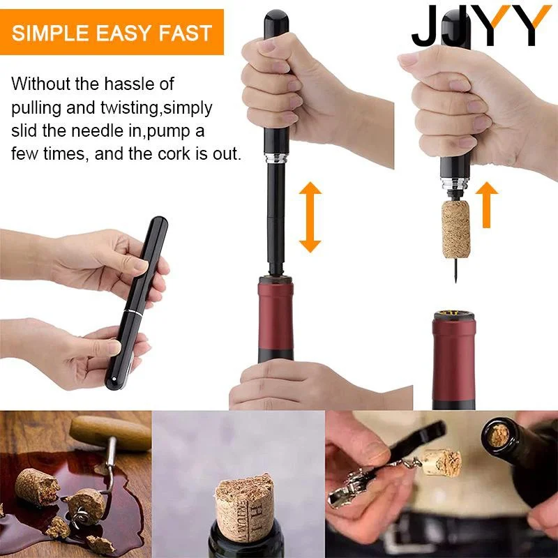 Air Pump Wine Bottle Opener St - Wine Preservation Pump 评论和价格