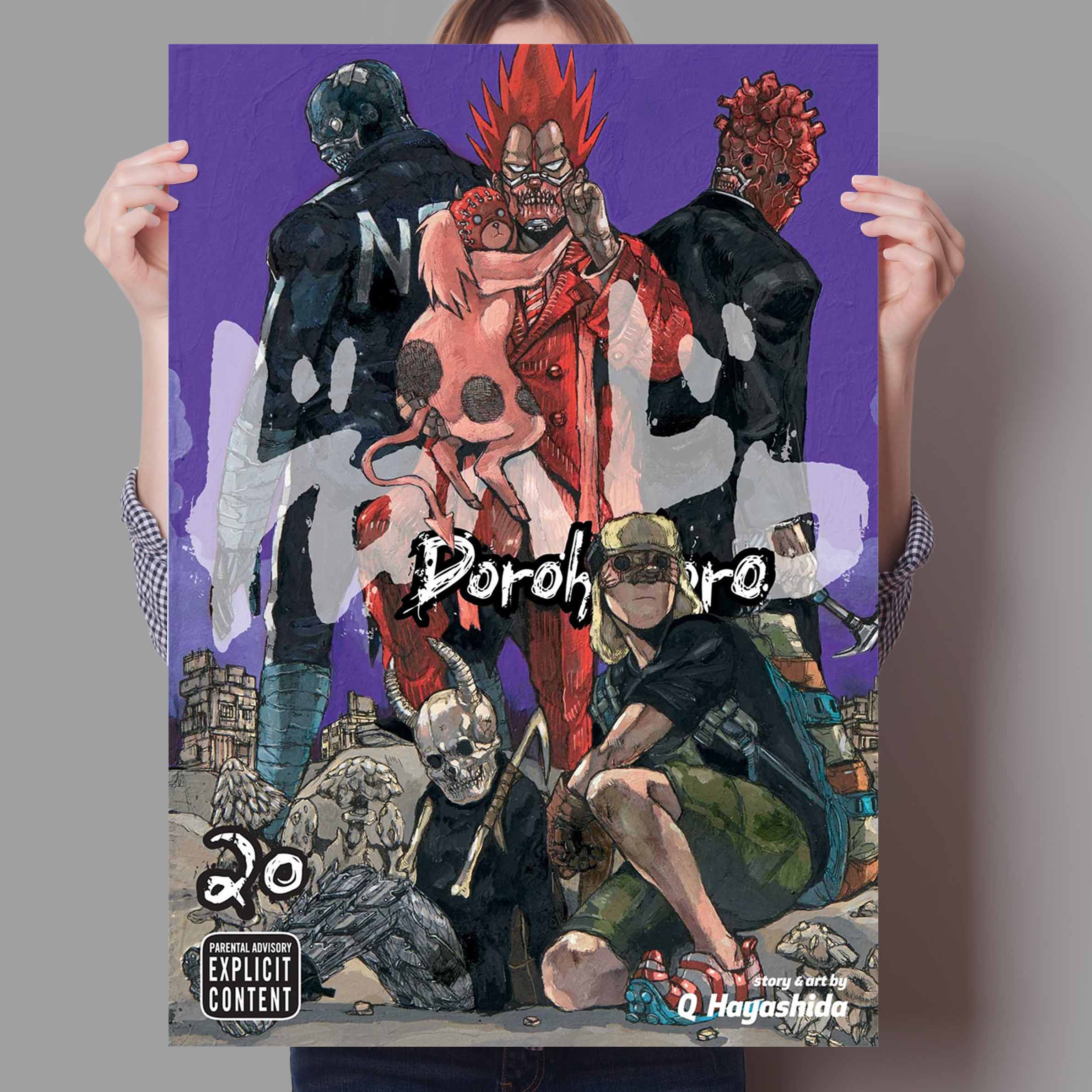 Anime Vintage Dorohedoro Poste - Home Bar Lounge 评论和价格