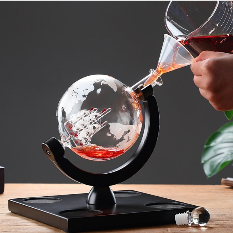 Decorative Globe Wine Decanter - Decanter Globe Set 评论和价格
