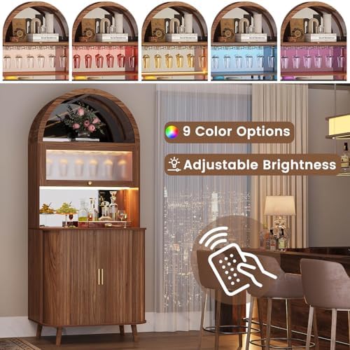 Wine Bar Cabinet with Fridge S - Home Bar And Fridge 评论和价格