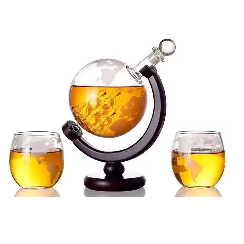 1L Creative Globe Decanter Set - Decanter Globe Set 评论和价格