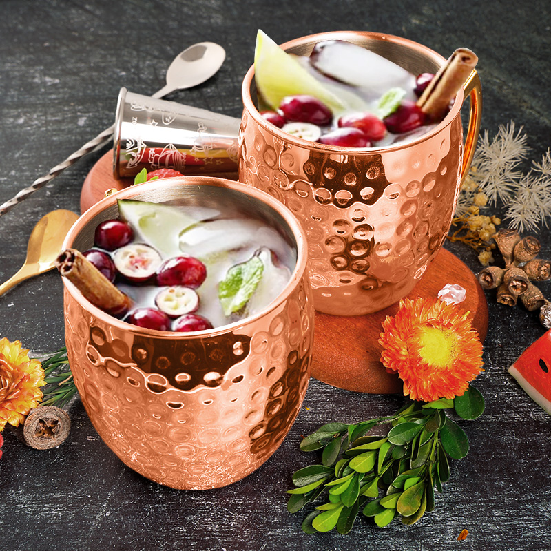 Moscow Mule Stainless Steel Mu - Mule Copper Mug 评论和价格