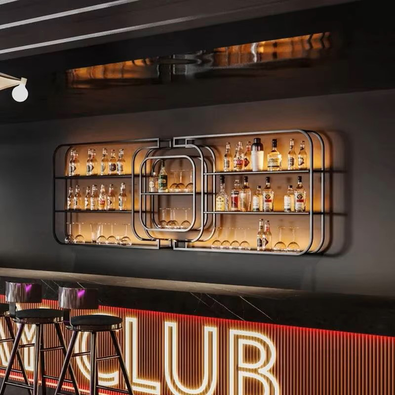 Simple Wrought Iron Wine Rack  - Home Bar And Cabinet 评论和价格