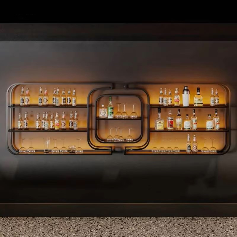 Simple Wrought Iron Wine Rack  - Home Bar And Cabinet 评论和价格